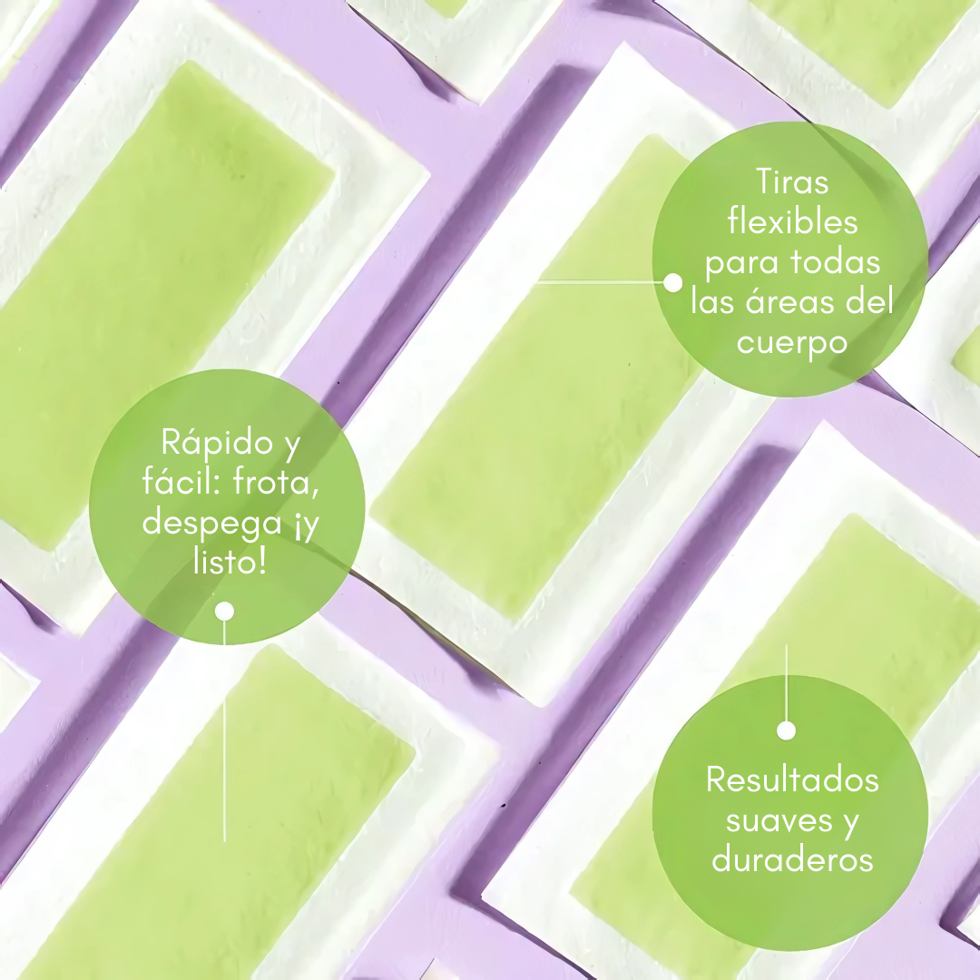 NAD’S BODY WAX STRIPS (20 UNDS.) – Depilación rápida y efectiva en casa