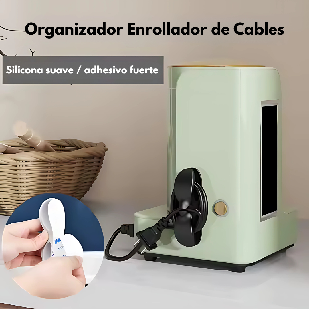 ORGANIZADOR DE CABLES PACK X6 – Dile adiós al enredo y al desorden en tu cocina