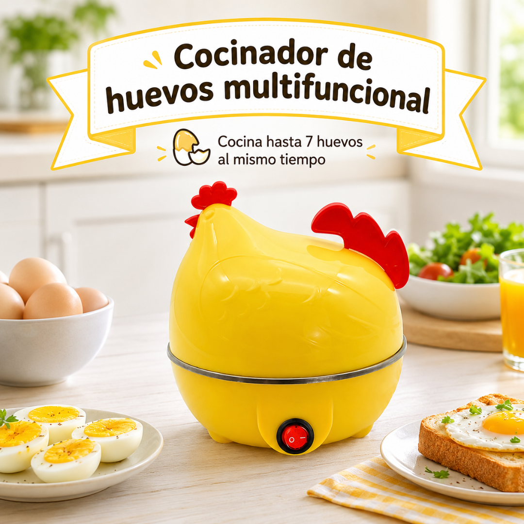 OLLA HERVIDORA DE HUEVOS – huevos perfectos y verduras al vapor sin esfuerzo