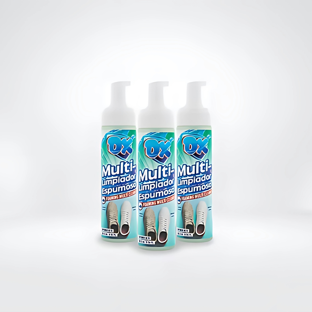 ESPUMA PARA ZAPATOS – Limpieza rápida sin agua ni esfuerzo