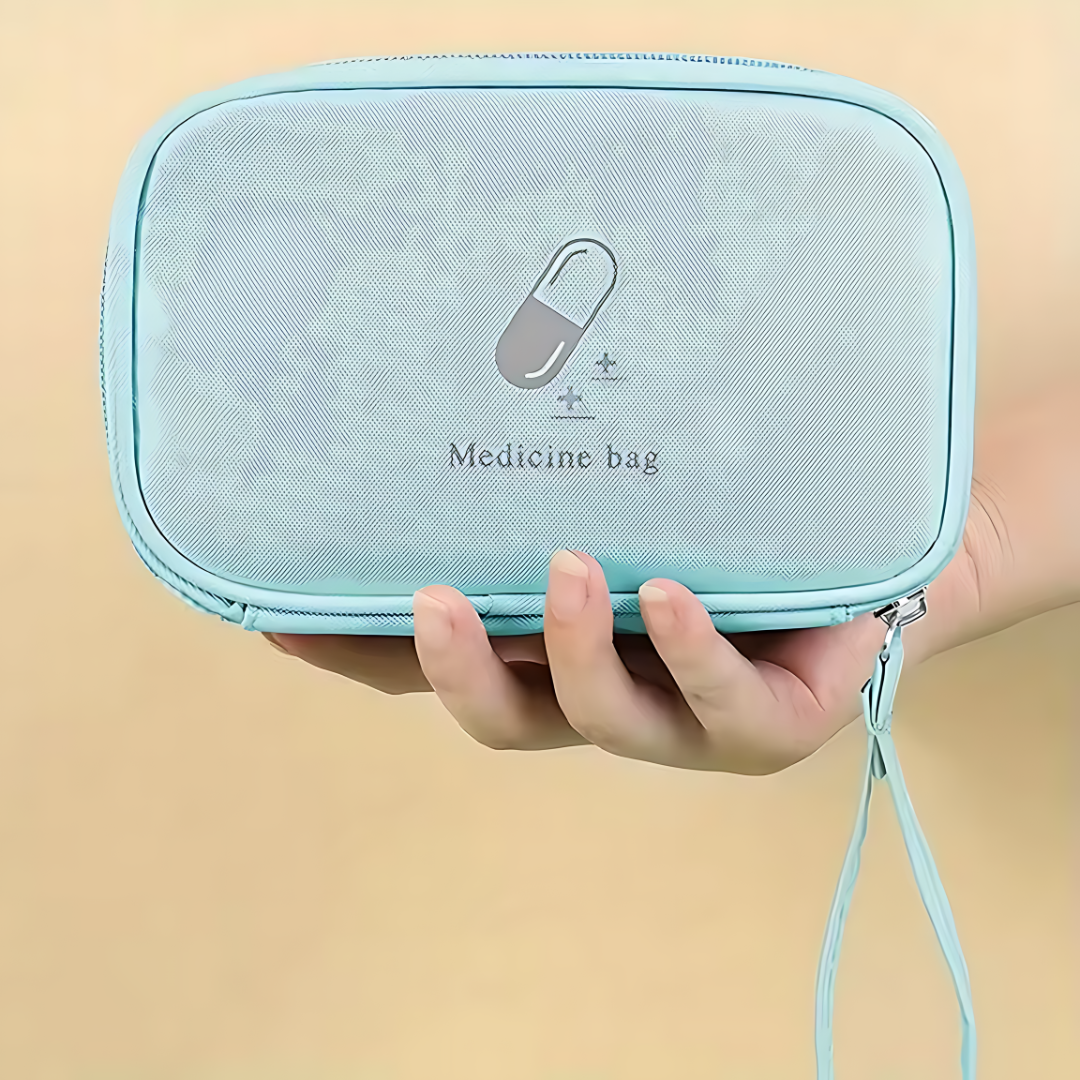 BOTIQUÍN AZUL PARA BOLSA – Seguridad y primeros auxilios al alcance