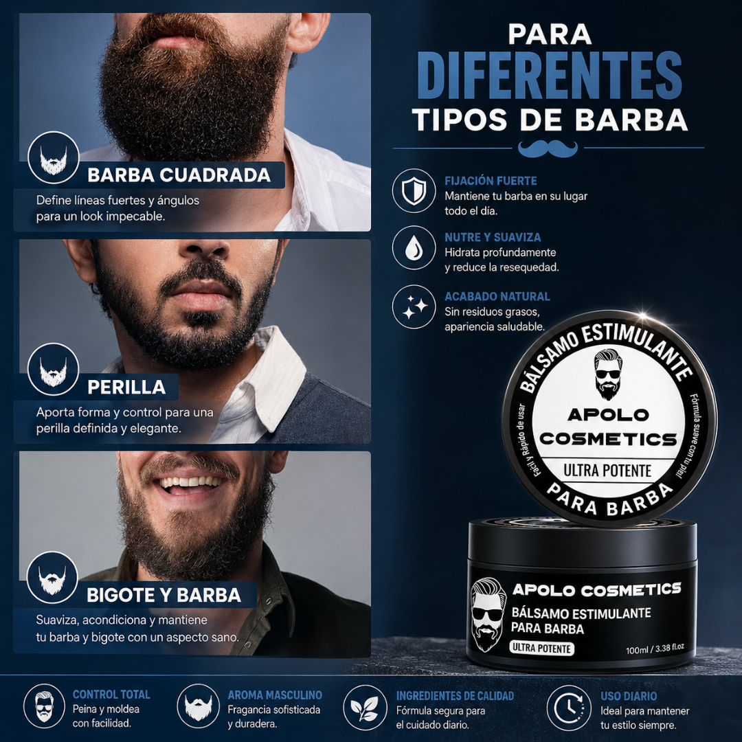 CREMA APOLO – Barba hidratada y definida
