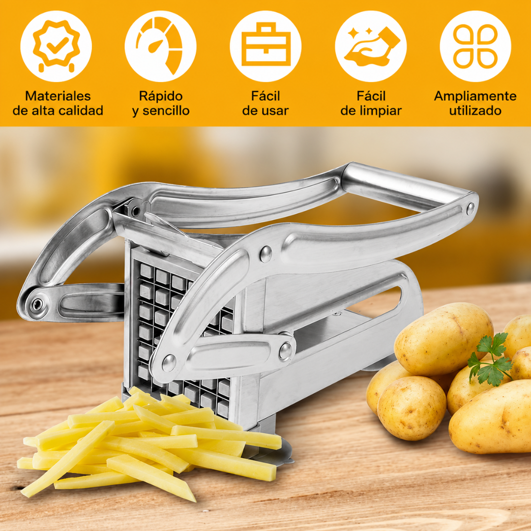 CORTADOR DE PAPAS — Papas perfectas sin cuchillo, sin práctica, sin esfuerzo