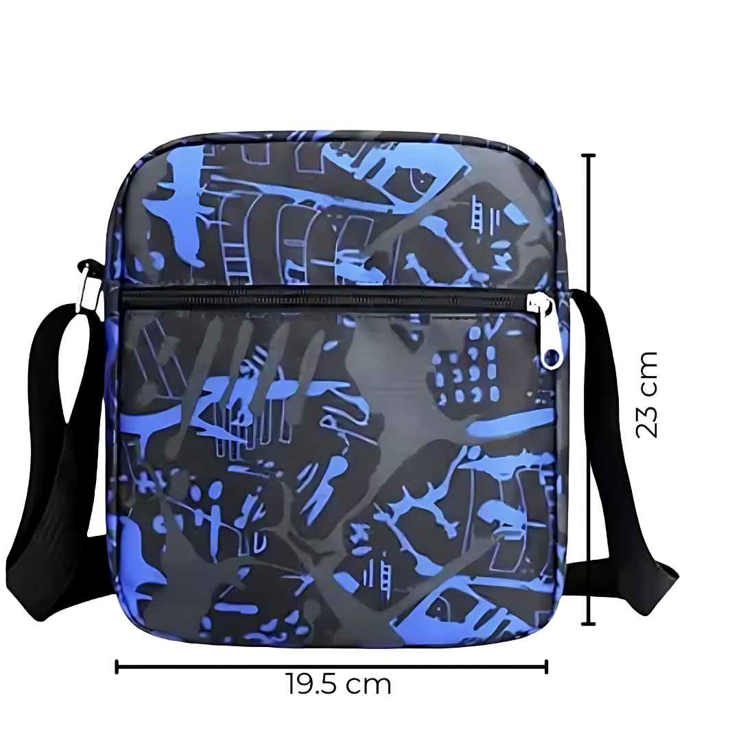 MOCHILA AZUL MILAN – Kit completo de mochila, lonchera y estuche