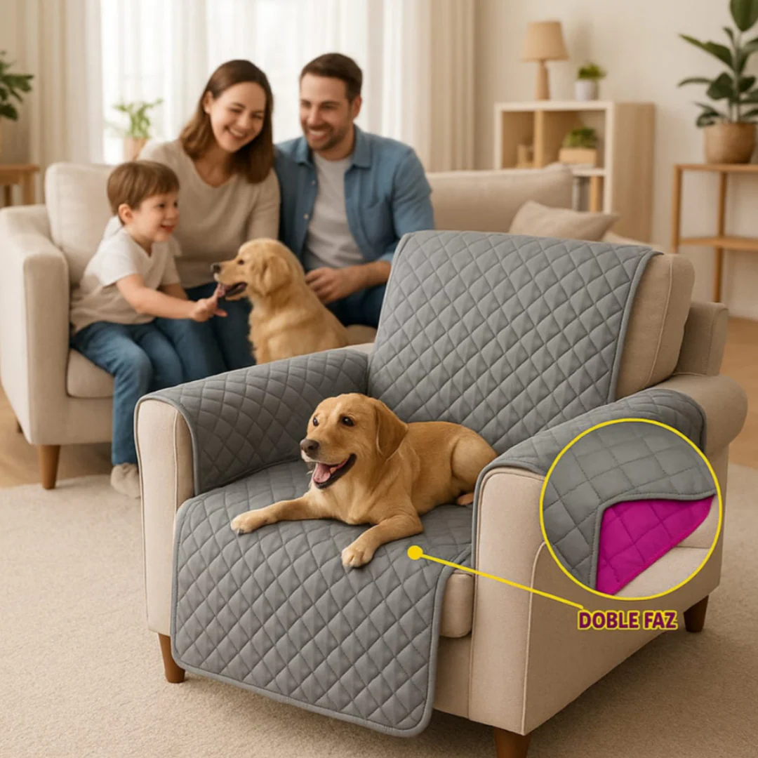 FUNDA DE SOFÁ (1, 2 y 3 ASIENTOS) – Protección completa, renovación inmediata y estilo para tu sala