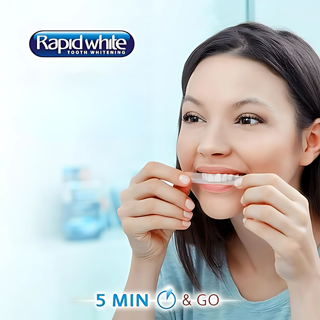 WHITENING STRIPS TIRAS BLANQUEADORAS – Sonríe con seguridad y dientes más blancos