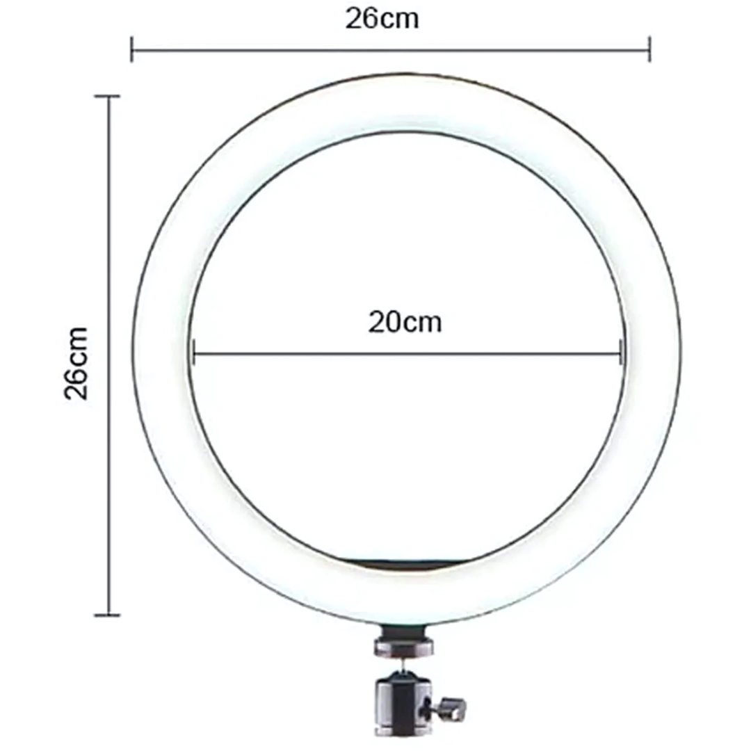 ARO LUZ LED + TRÍPODE (2 METROS) – Ilumina tus videos y fotos como un profesional