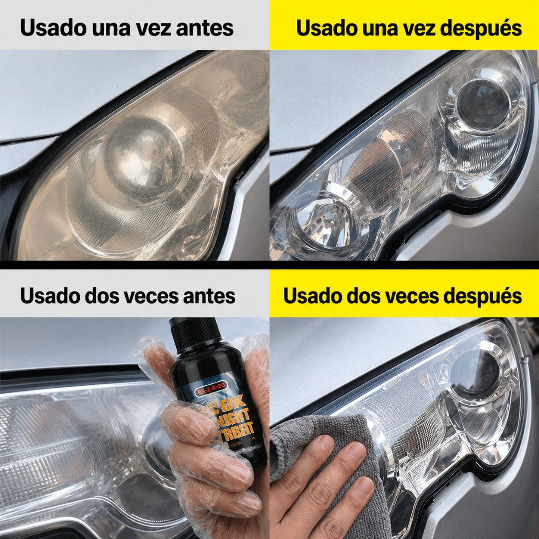 RESTAURADOR DE FAROS AMARILLOS Y OPACOS — Sin taller, sin costo, sin estrés