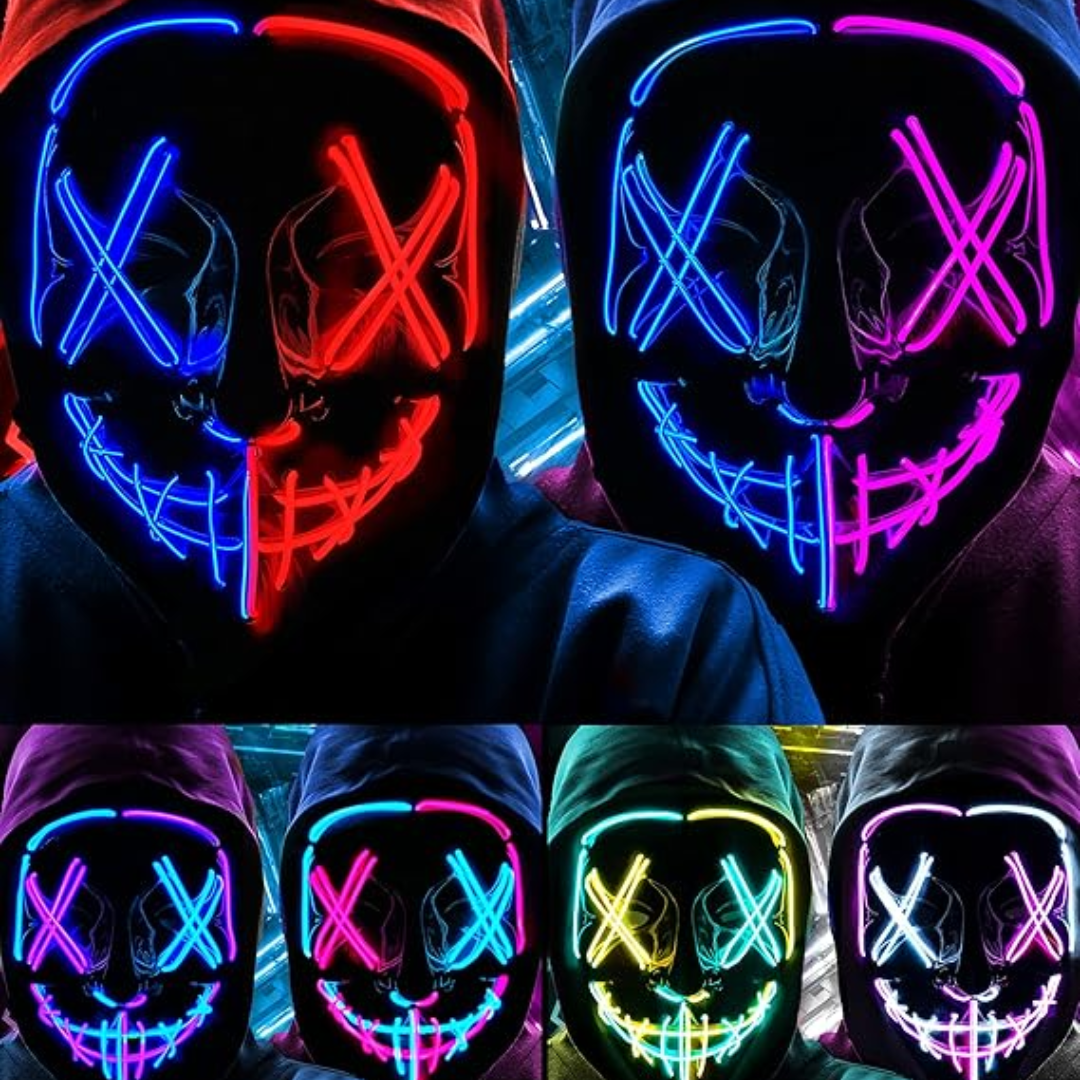 MÁSCARA NEON – Impacta, sorprende y brilla donde vayas