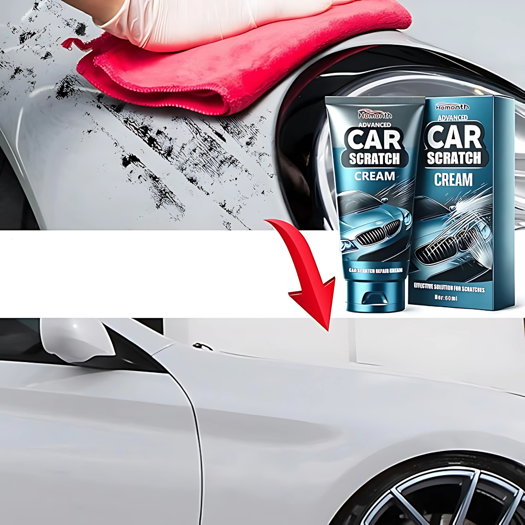 CAR SCRATCH CREMA PARA ARAÑAZOS DE CAR HOMONTH – Repara y protege la pintura de tu auto