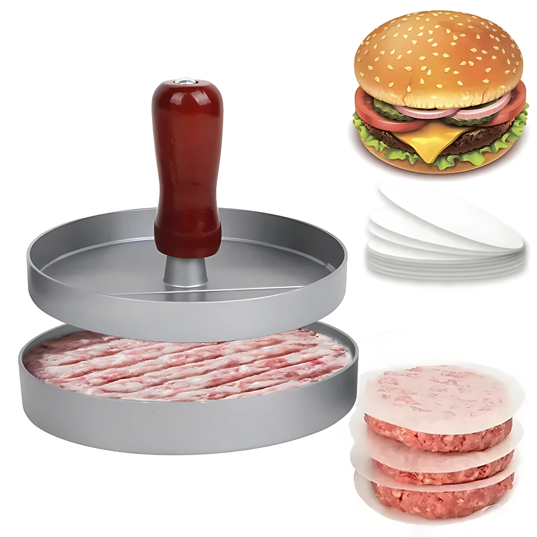 MOLDE PARA HACER TORTAS DE HAMBURGUESAS – Perfectas, firmes y listas en segundos