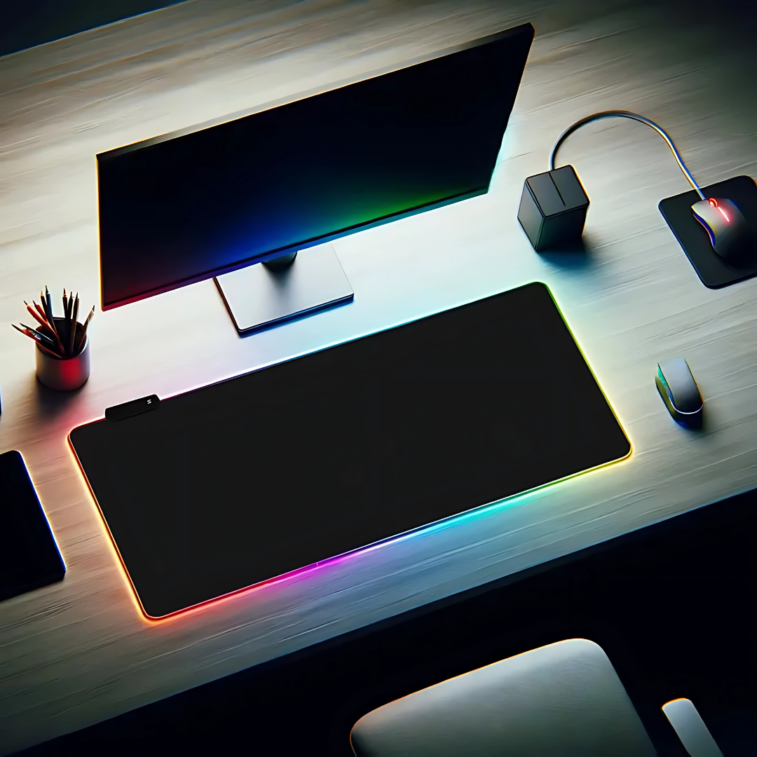 MOUSE PAD LED RGB – Precisión y estilo para tu setup gamer