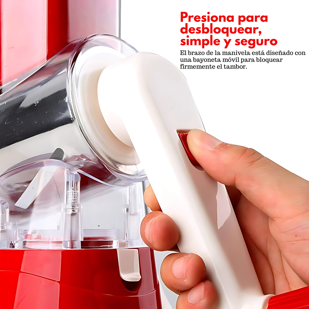 CORTADORA DE VERDURAS 3 EN 1 – Cocina más rápido con cortes perfectos en segundos