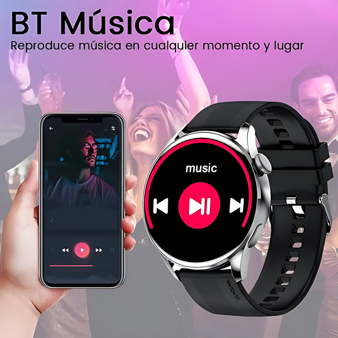 SMART WATCH GT5 – Tecnología, salud y estilo en tu muñeca
