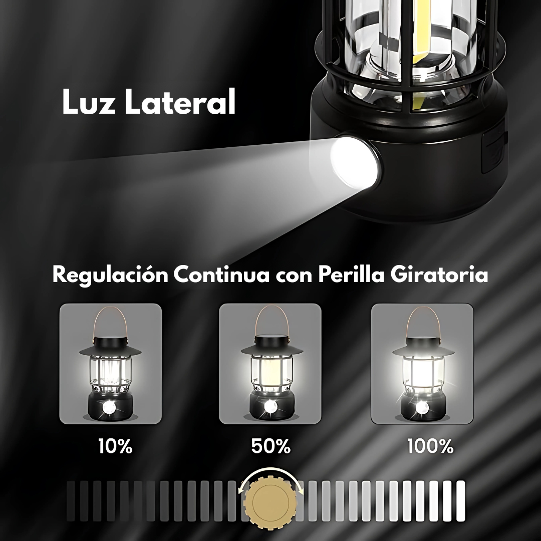 CAMPING LAMP – Iluminación confiable para tus aventuras
