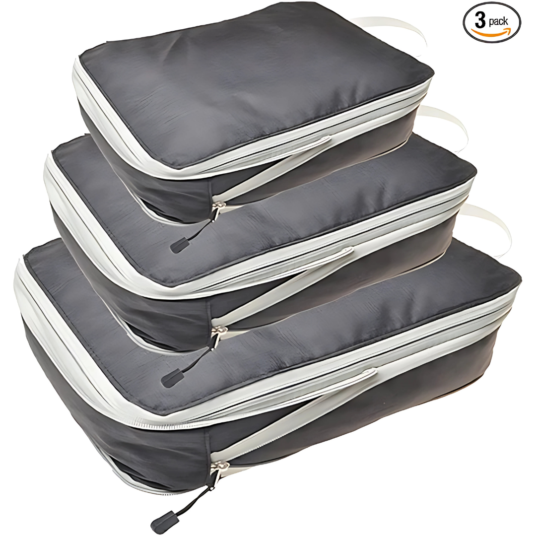 KIT DE BOLSAS DE COMPRESIÓN 3 PIEZAS – Ahorra espacio en segundos