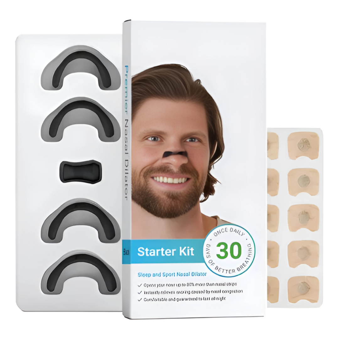 DILATADOR NASAL X 30 TIRAS – Respira mejor y duerme sin ronquidos