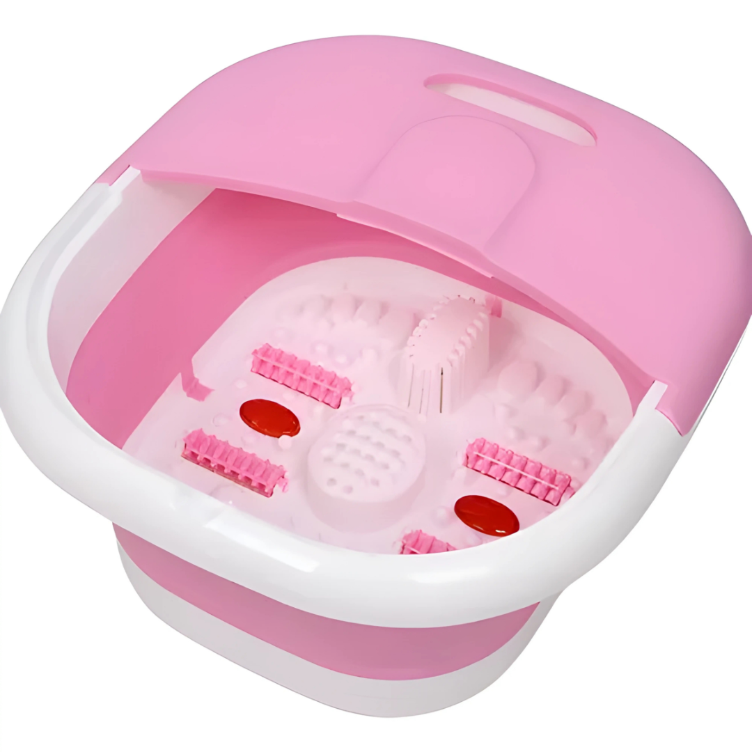 TINA SPA PARA PIES CON MASAJEADOR PLEGABLE – Relajación y cuidado desde casa