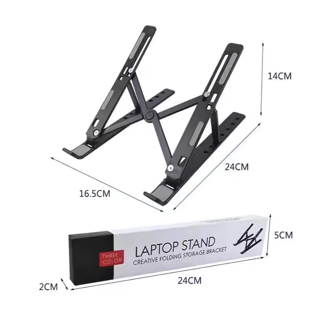 SOPORTE LAPTOP PLÁSTICO – Eleva tu productividad con comodidad total