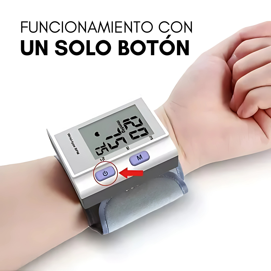 TENSIÓMETRO DE MUÑECA – Controla tu presión desde casa en segundos