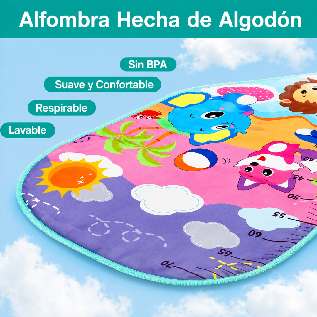 GIMNASIO PARA BEBÉS CON PIANO — Estimulación sensorial, aprendizaje temprano y diversión desde los primeros meses de vida