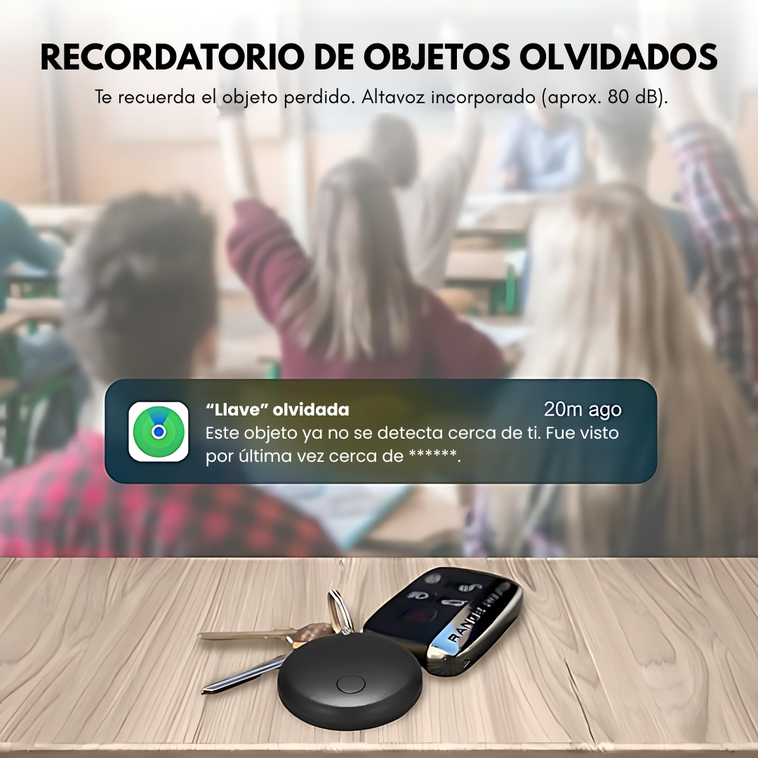 RASTREADOR PORTÁTIL – Encuentra tus pertenencias al instante