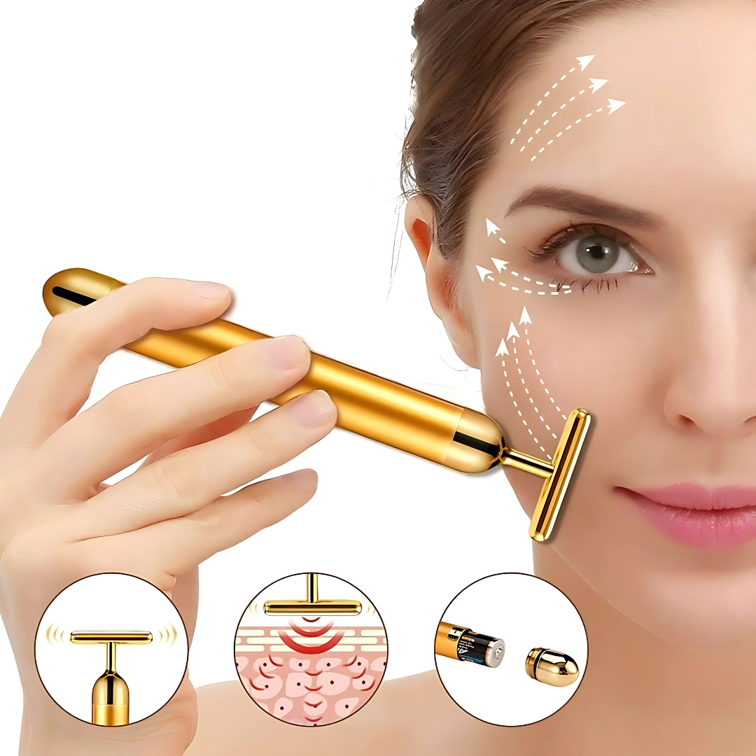 RODILLO FACIAL – Masajea, rejuvenece y tonifica tu piel en minutos