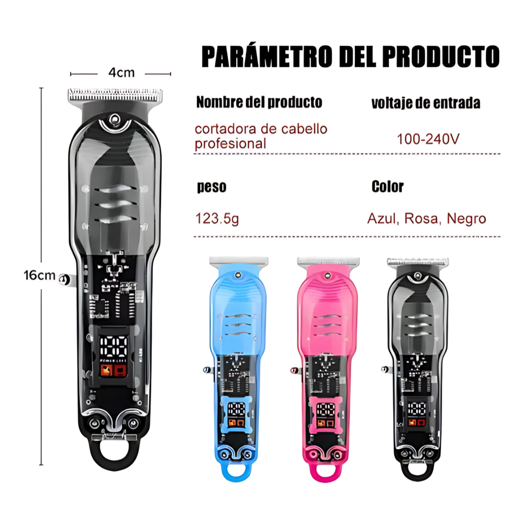 CORTADORA DE BARBA PROFESIONAL – Precisión y estilo en cada pasada