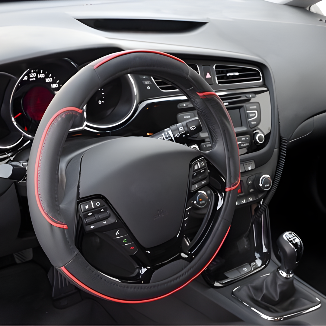 FUNDA DE VOLANTE TIPO CUERO – Estilo, control y confort en cada recorrido