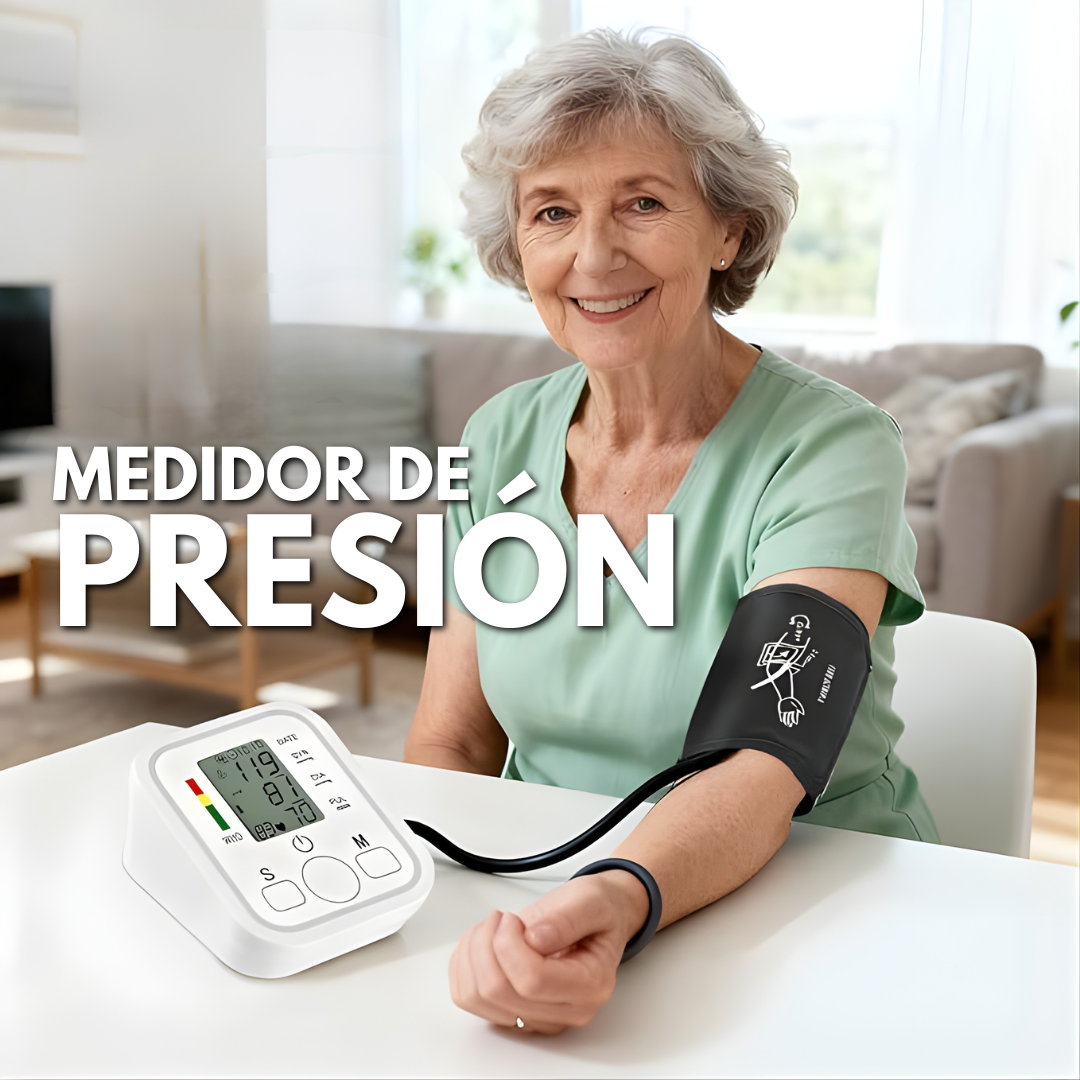MONITOR DE PRESIÓN — Controla tu presión, cuida tu salud desde casa