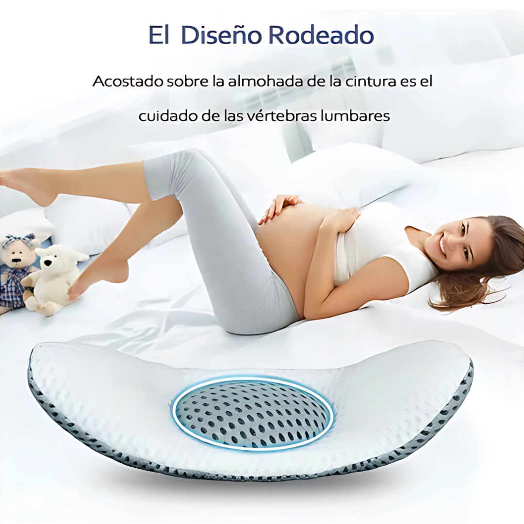 ALMOHADA LUMBAR ORTOPÉDICA – Alivio inmediato para tu espalda baja