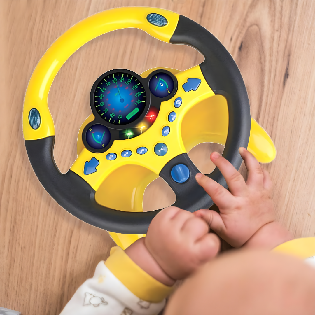 TIMÓN INTERACTIVO MULTIFUNCIONAL – Diversión y aprendizaje en cada giro