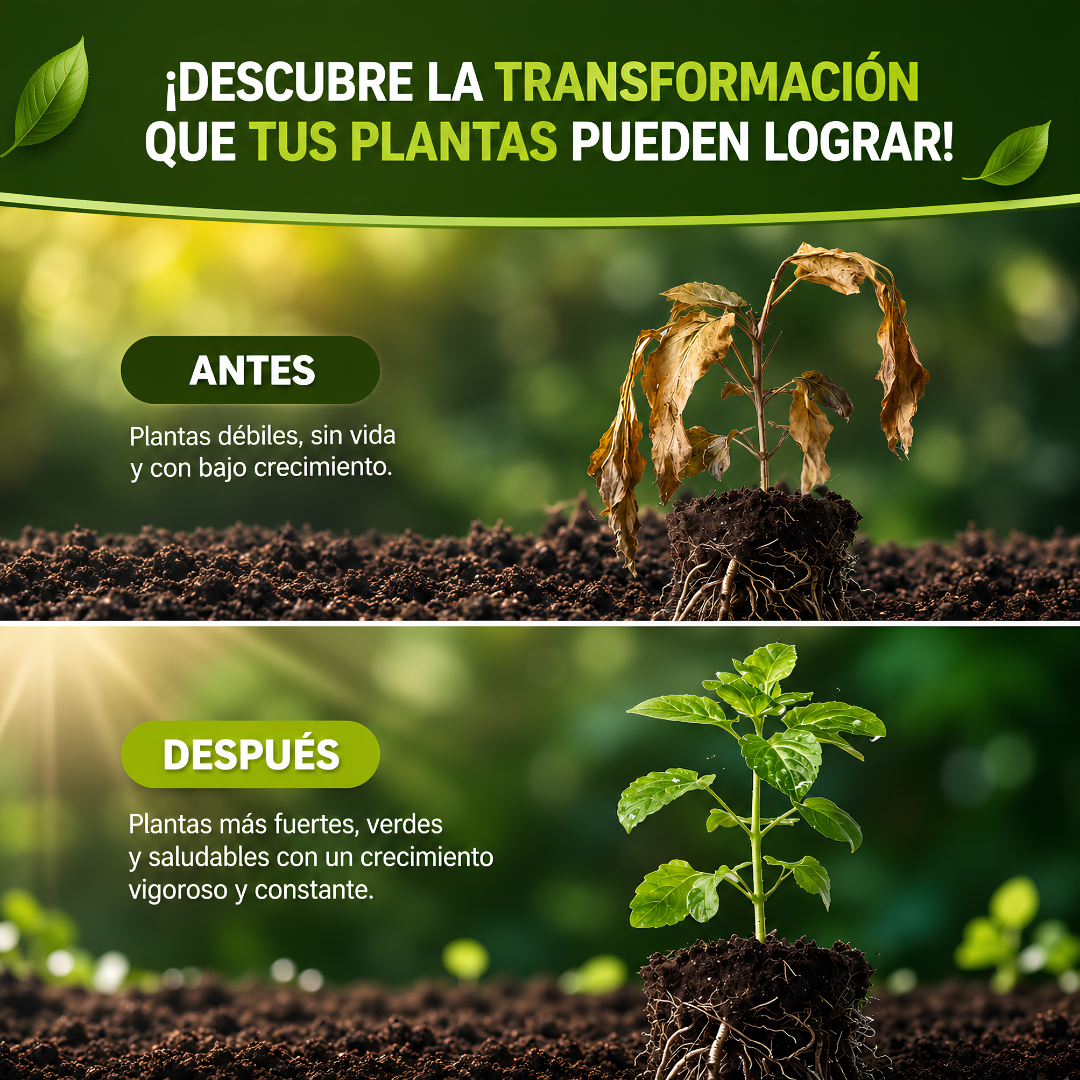 VIRESTA SOIL ACTIVATOR – Suelo fértil, plantas vigorosas