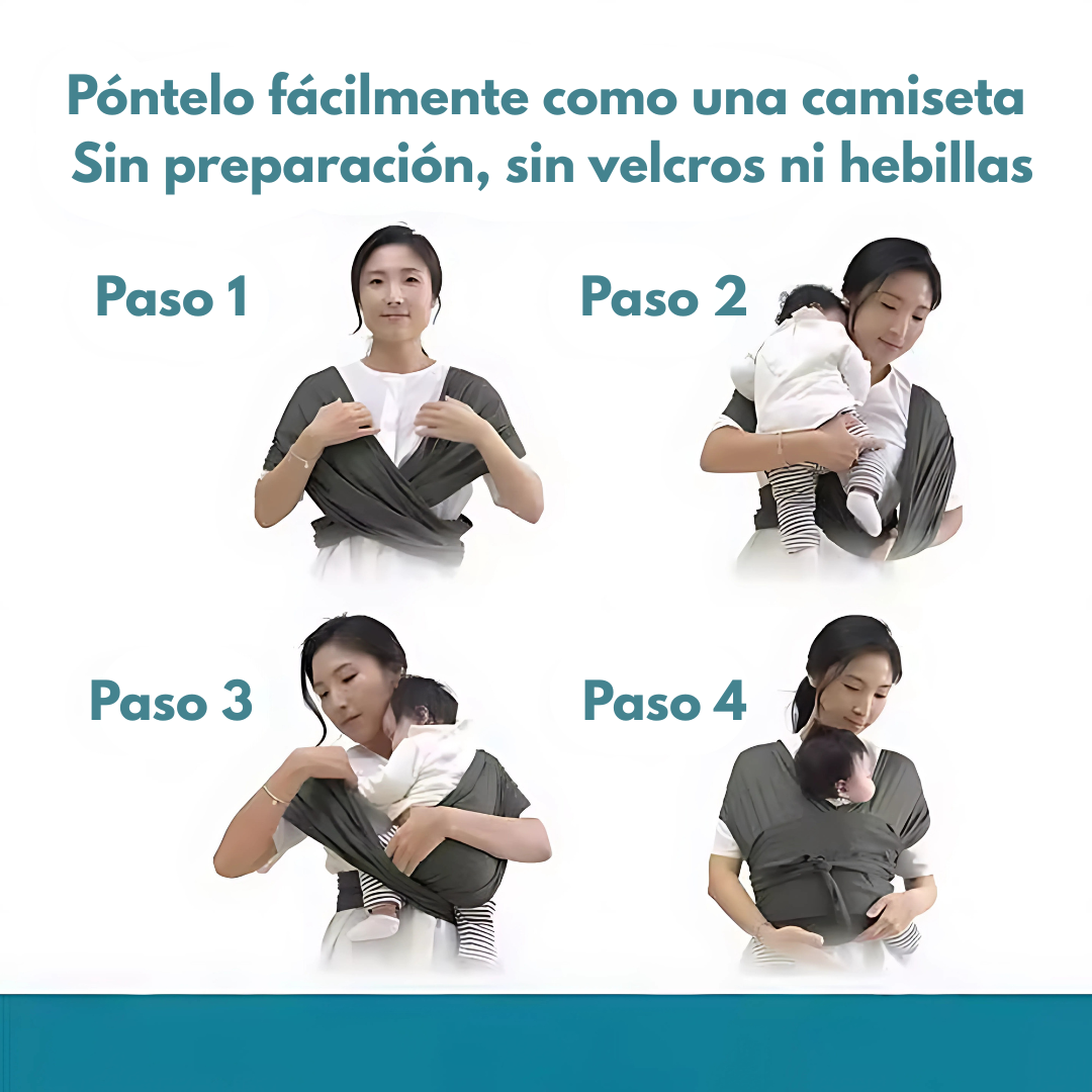 CARGADOR DE BEBÉ – Comodidad y cercanía en cada paseo