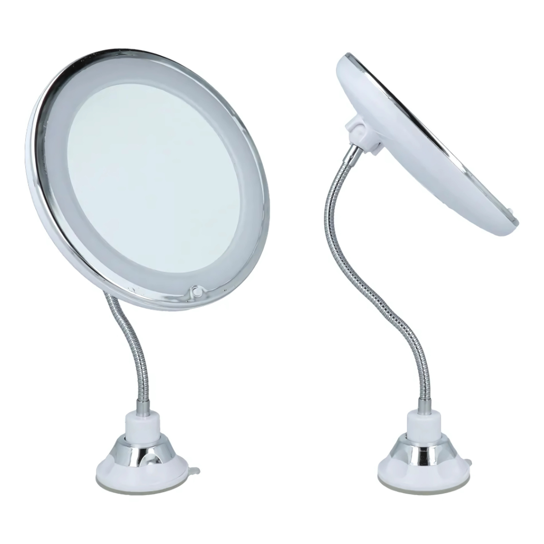 ESPEJO LED FLEXIBLE, PARA MAQUILLAJE – Precisión y comodidad en cada detalle