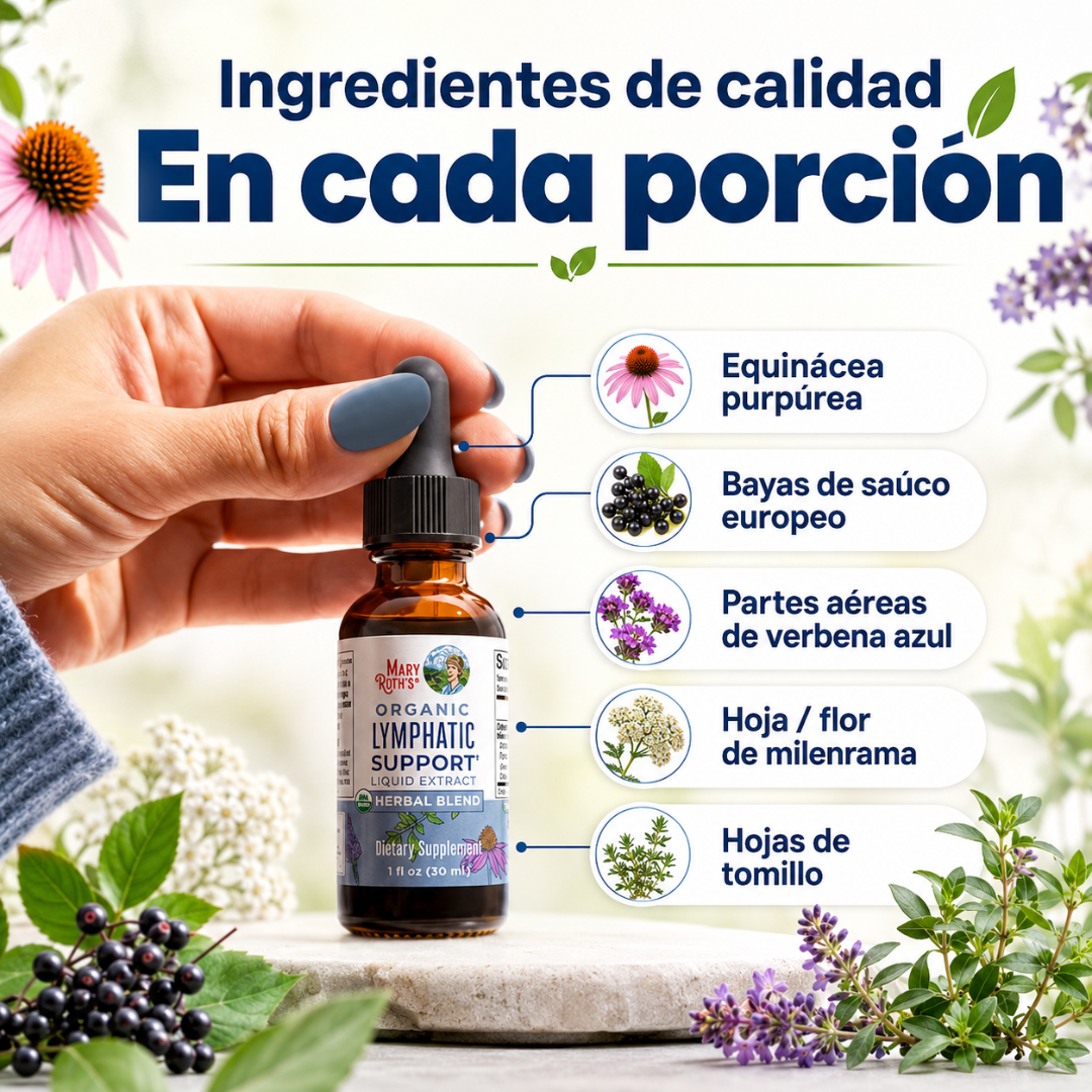 LYMPHATIC SUPPORT 30ML – Apoyo linfático para sentirte más ligera cada día