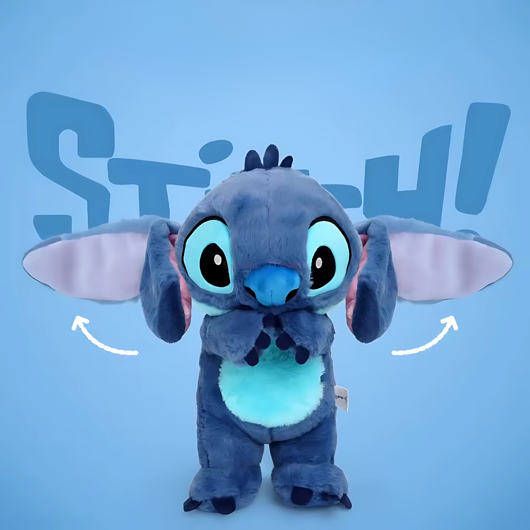 PELUCHE STITCH RELAX – Respiración guiada para dormir mejor y relajarte