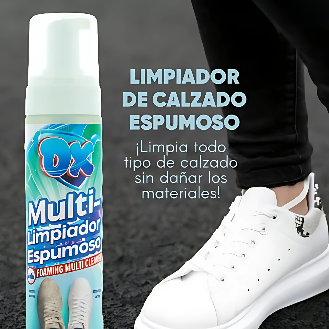 ESPUMA PARA ZAPATOS – Limpieza rápida sin agua ni esfuerzo