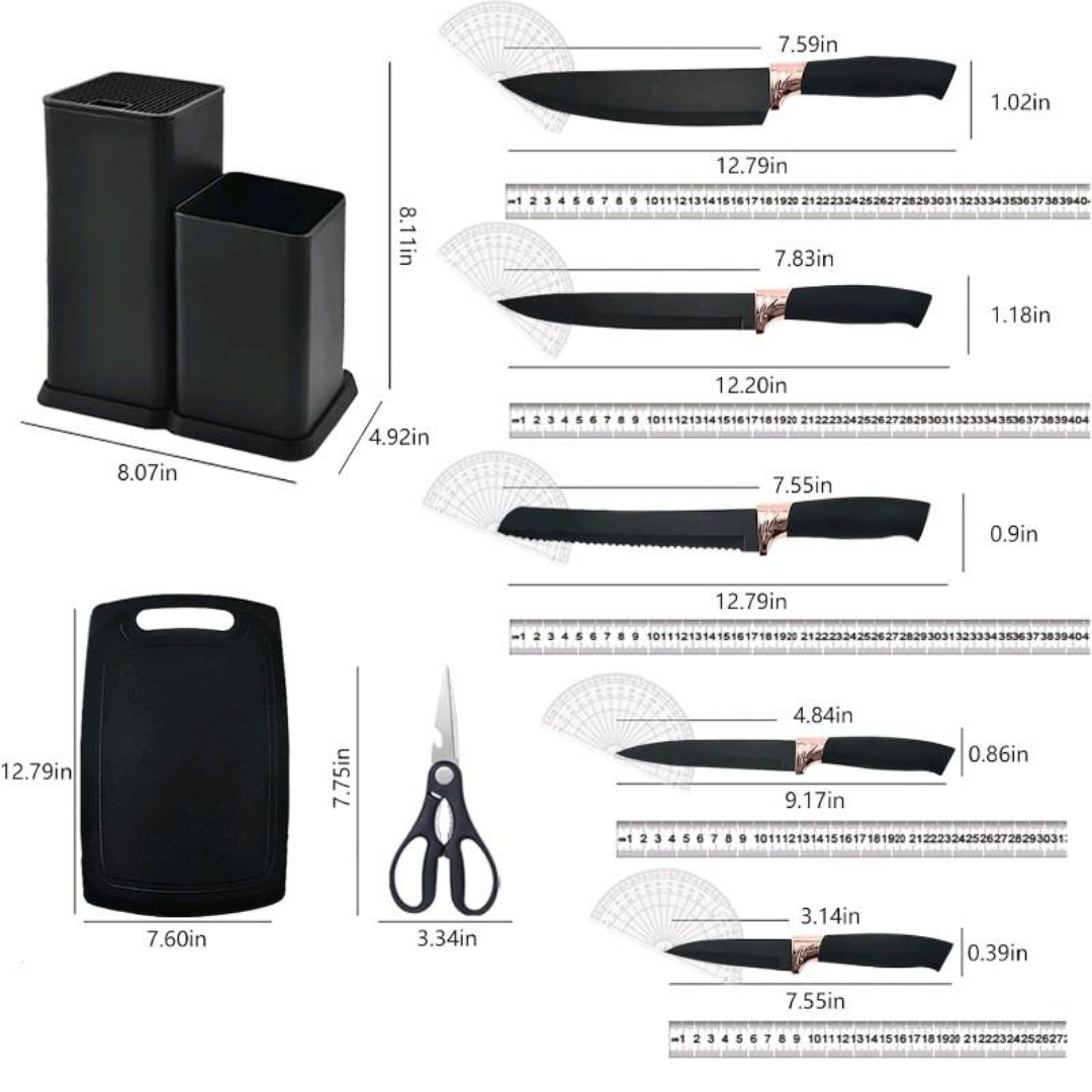 SET DE UTENSILIOS DE COCINA 19 PIEZAS – Todo lo que necesitas para cocinar como un chef