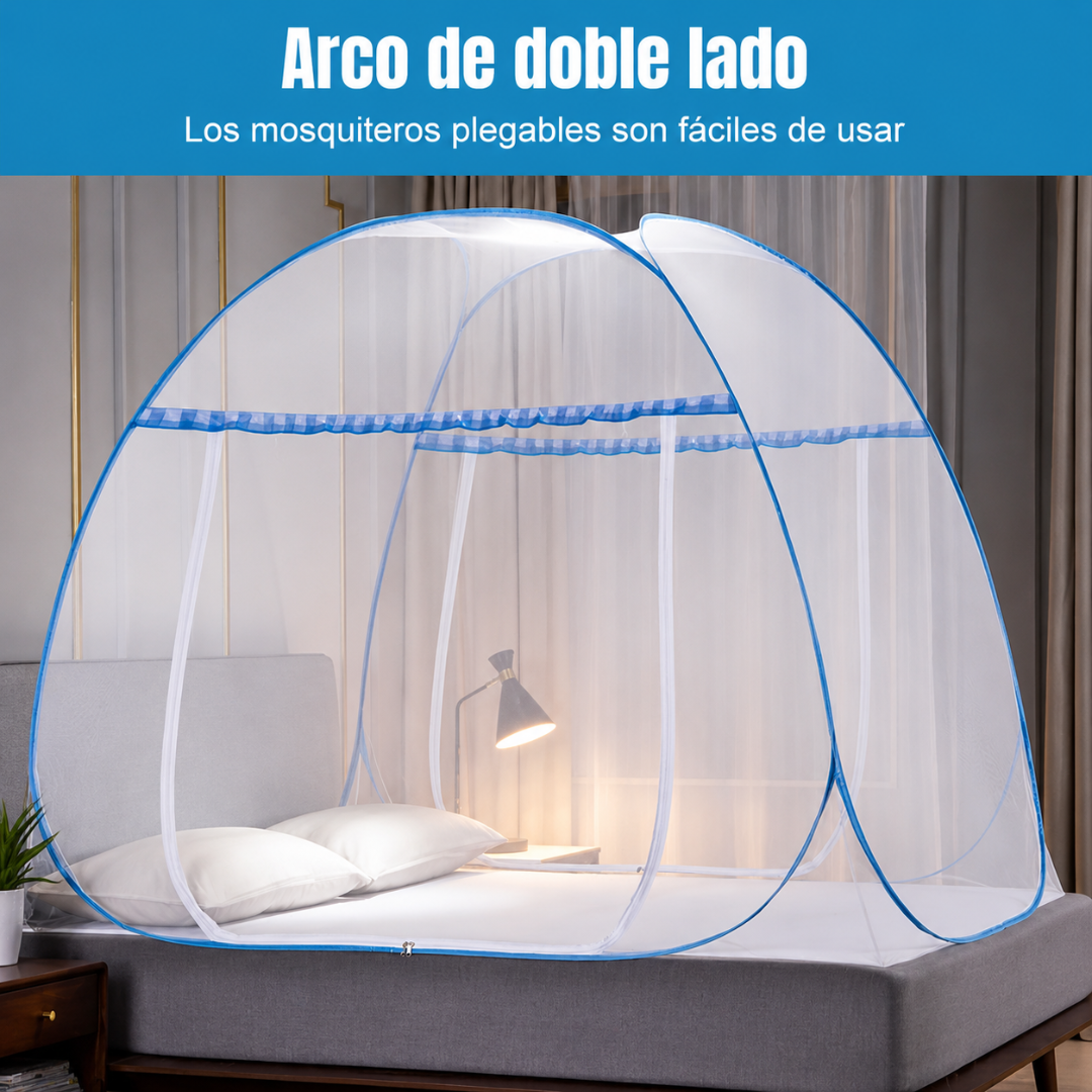 MOSQUITERO PARA CAMA — Protección 360° para dormir sin insectos