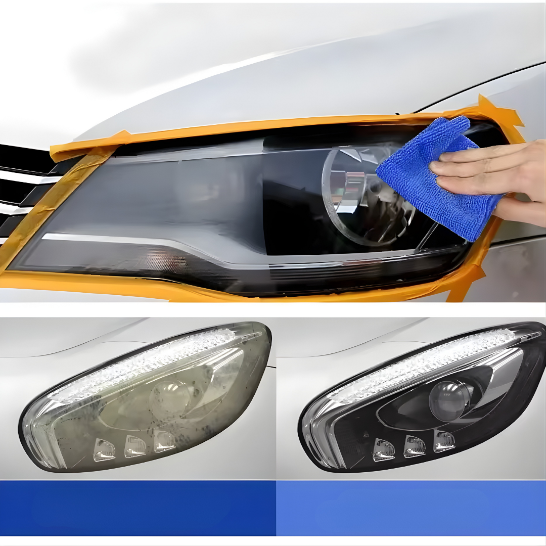 REPARADOR DE FAROS – Claridad restaurada, brillo renovado y conducción más segura en minutos