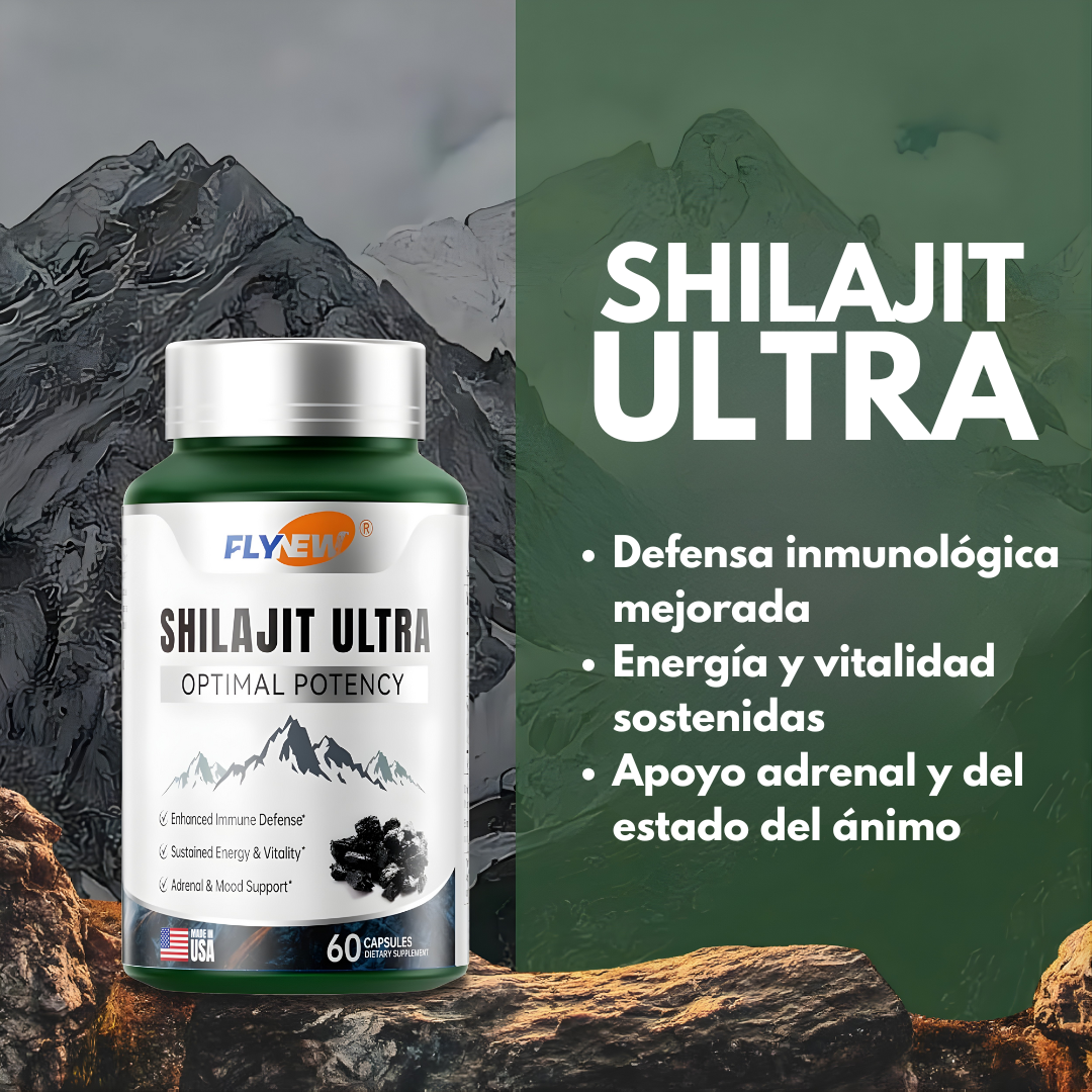 SHILAJIT ULTRA – Energía natural, vitalidad diaria y apoyo integral para tu rendimiento