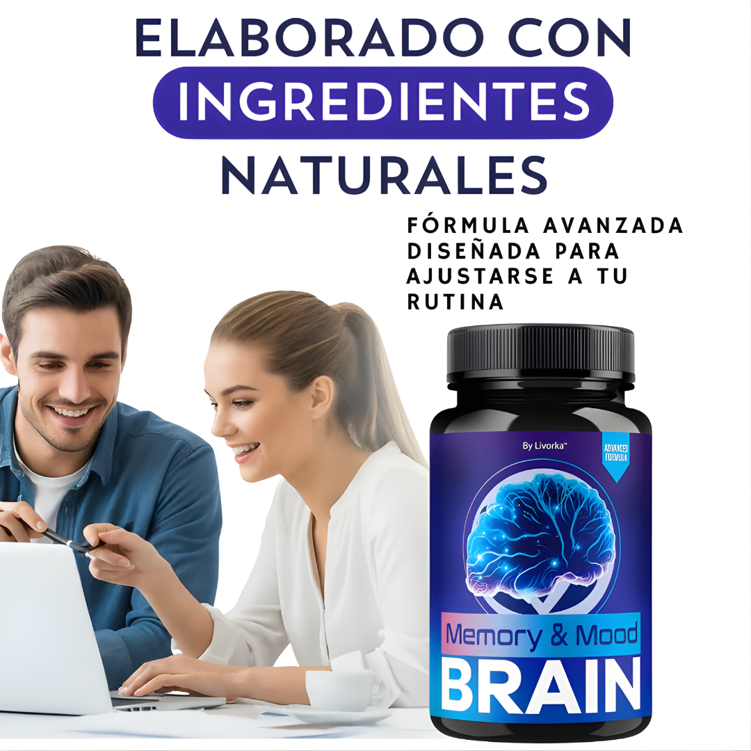 BRAIN NEURO — Memoria, enfoque y claridad mental en cada cápsula