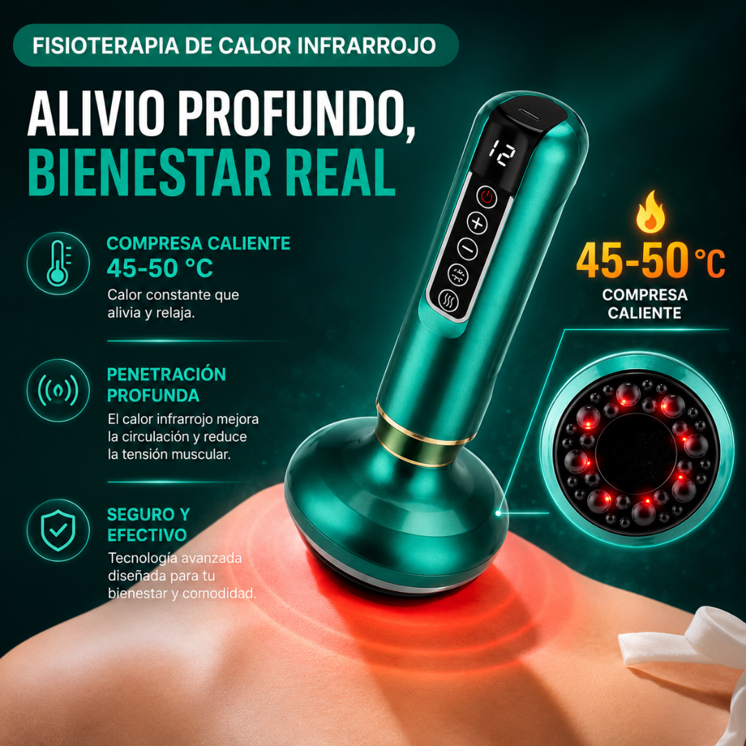 MASAJEADOR ELÉCTRICO CON VENTOSAS – Masaje y piel firme