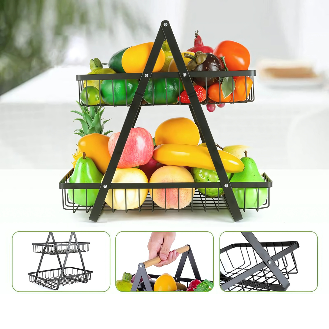 RACK ORGANIZADOR – Maximiza el espacio en tu cocina o sala