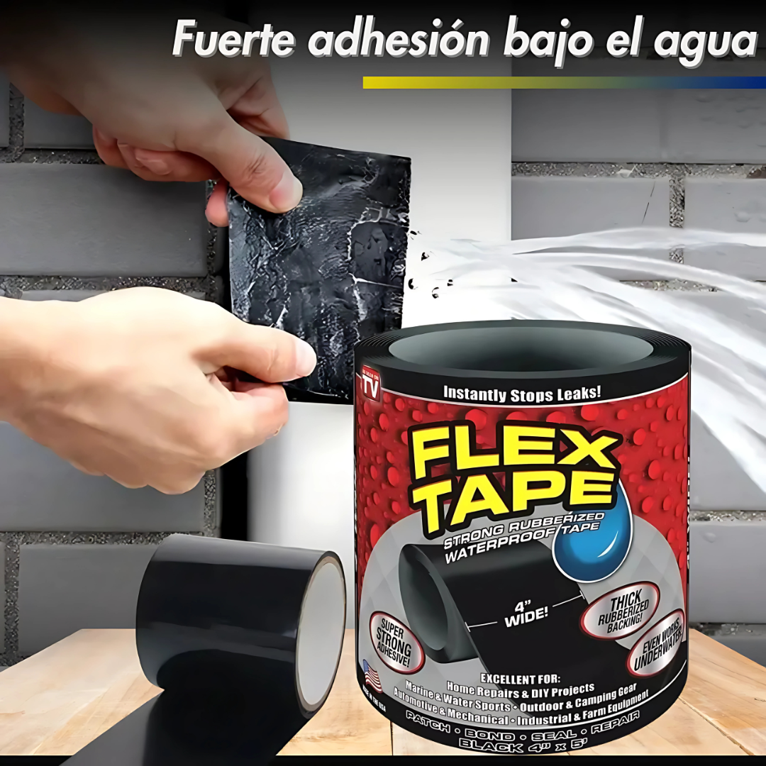 SELLADOR FLEX TAPE – Repara, sella y protege al instante