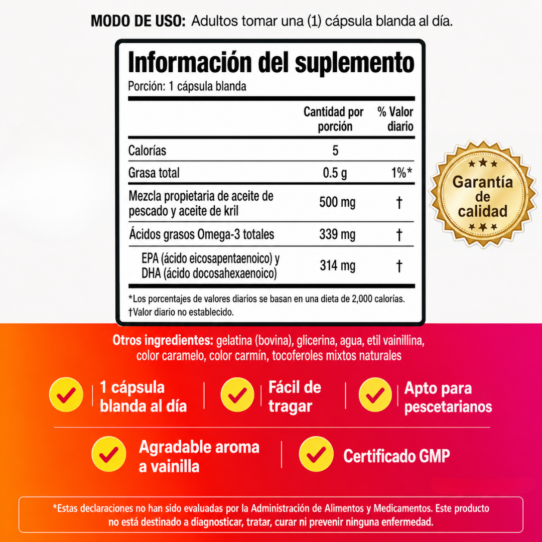 MEGA RED – Salud del corazón, energía y bienestar celular