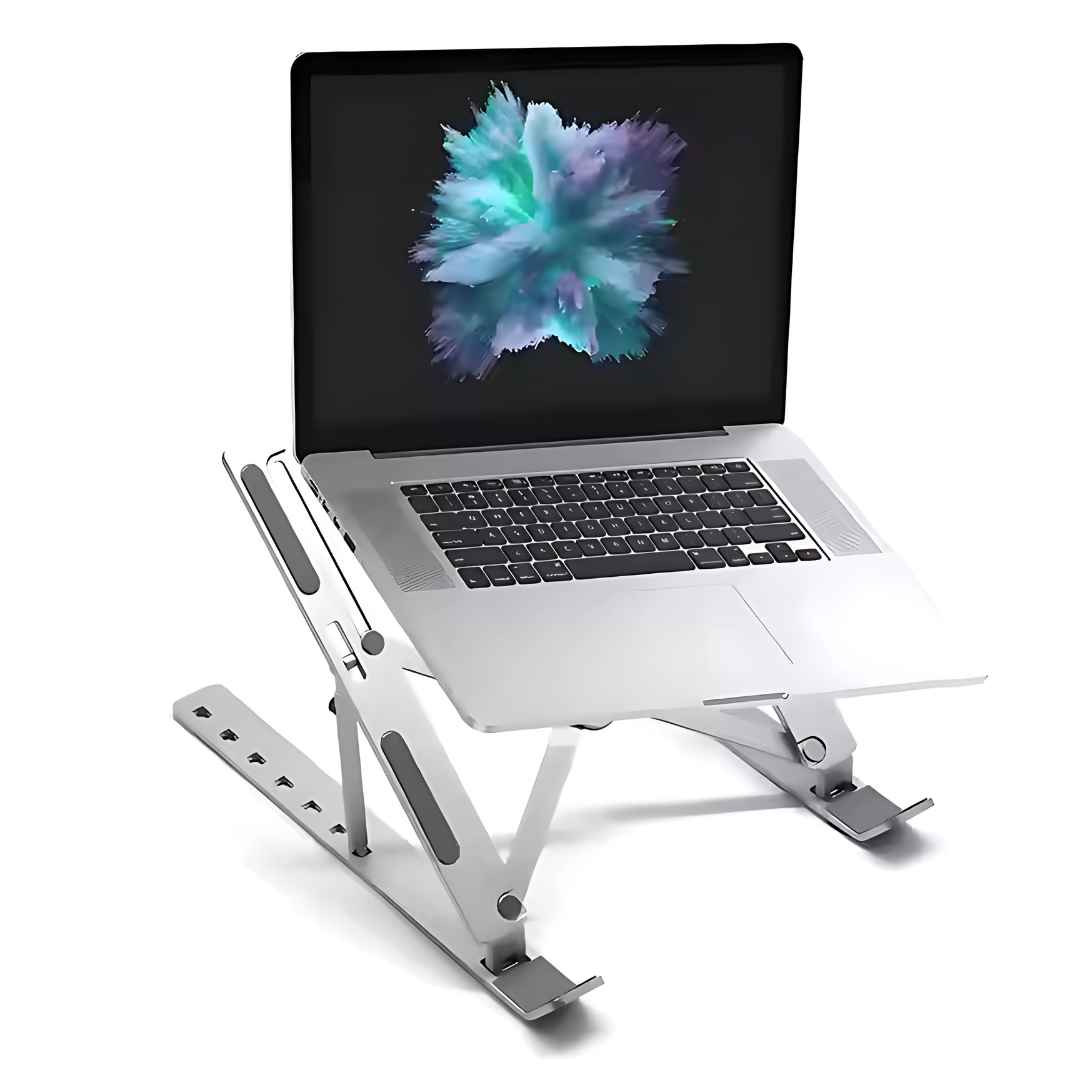 SOPORTE LAPTOP PLÁSTICO – Eleva tu productividad con comodidad total
