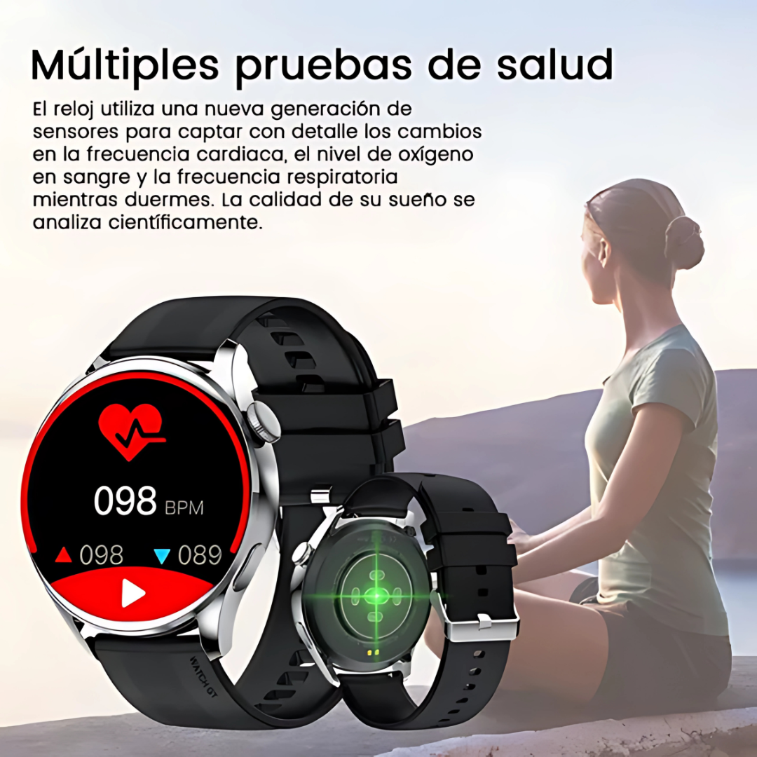 SMART WATCH GT5 – Tecnología, salud y estilo en tu muñeca