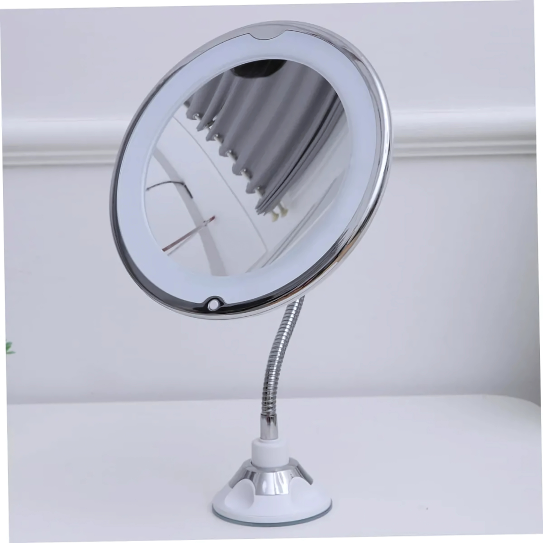 ESPEJO LED FLEXIBLE, PARA MAQUILLAJE – Precisión y comodidad en cada detalle